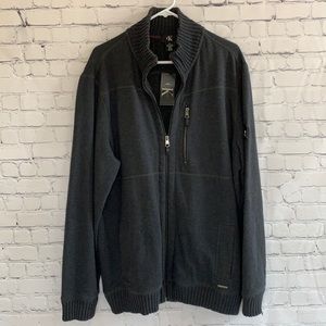 NWT Calvin Klein Zip Up Sweater Jacket